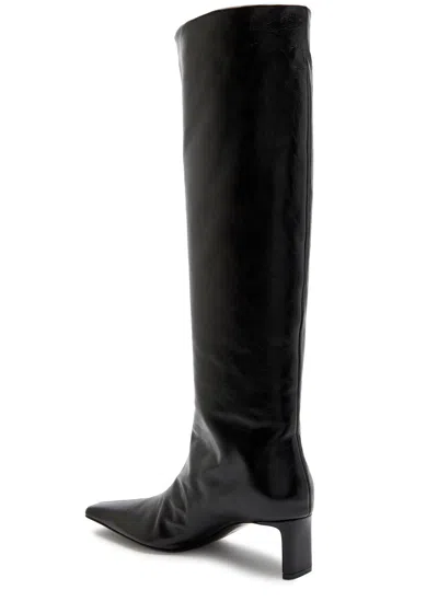 Khaite Ona Knee High Boots 55 In Multi