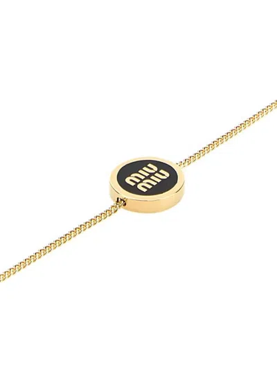 Miu Miu Bracciale In Metallo Smaltato