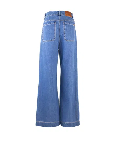 Weekend Max Mara Jeans Vega Blu In Blue