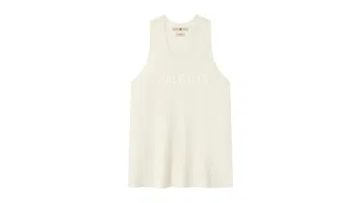 Pre-owned Fear Of God Men's  Athletics Performance Jersey Tank In Cream White