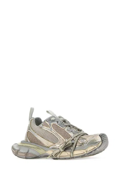 Balenciaga Multicolor Mesh And Rubber 3 Xl Sneakers