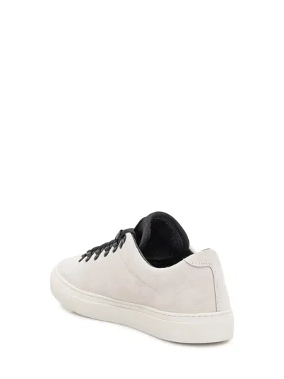 Stone Island Logo-patch Leather Low-top Sneakers