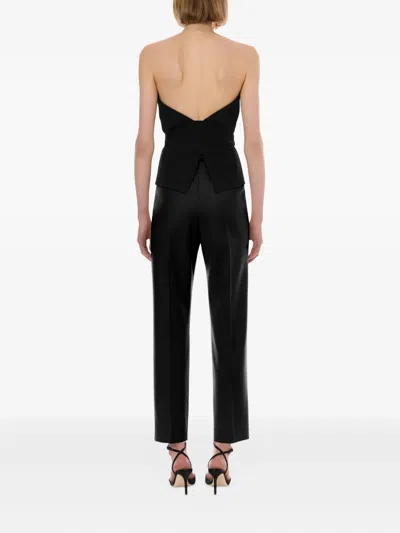 Alberta Ferretti Pants In Black