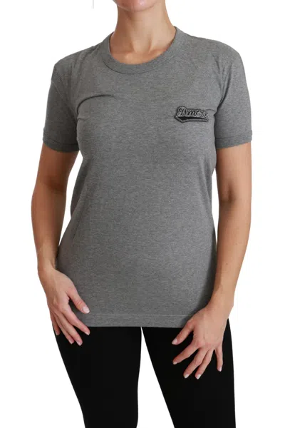 Dolce & Gabbana T-shirts In Gray