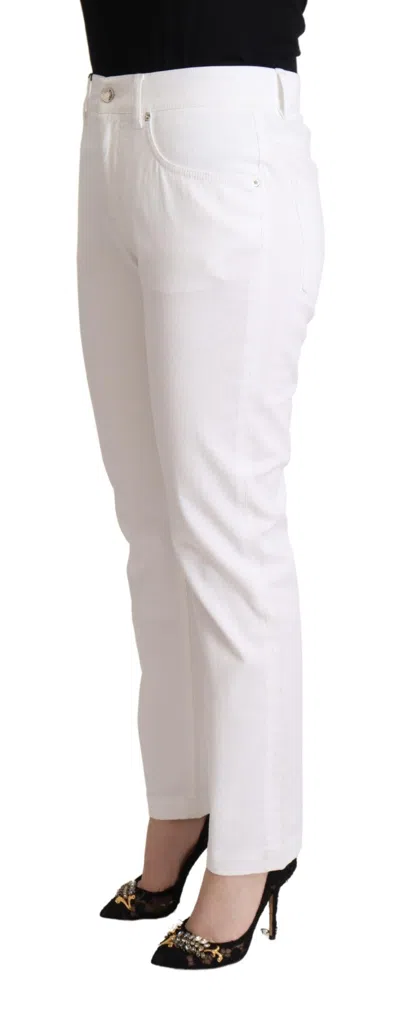 Dolce & Gabbana Stretch Denim Audrey Jeans In Italian Html