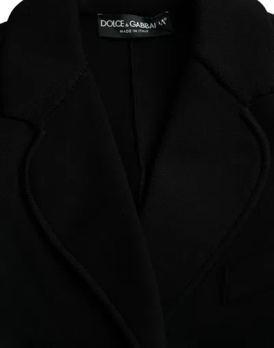 Dolce & Gabbana Elegant Black Designer Blazer For Women In Black