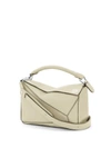 Loewe Puzzle Medium Leather Shoulder Bag In Ash