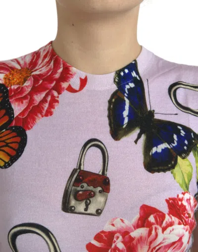 Dolce & Gabbana Elegant Cashmere-silk Blend Tank Top In White