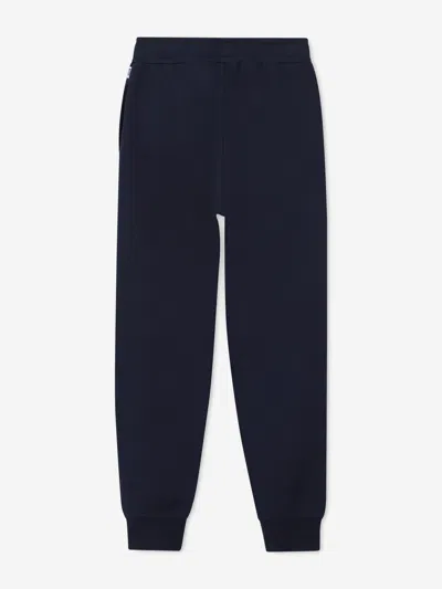 Hugo Boss Boss Boys Logo Joggers In Blue