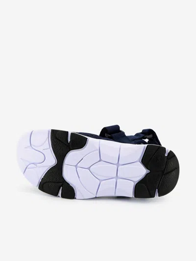 Hugo Boss Boss Boys Velcro Strap Sandals In Black