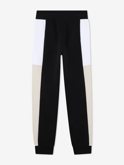 Hugo Boss Boss Boys Logo Joggers In Black