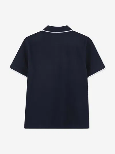 Hugo Boss Polo Shirt Boss Kids Color Blue In Black