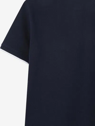 Hugo Boss Polo Shirt Boss Kids Color Blue In Black