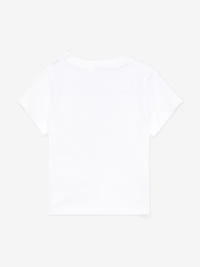 Hugo Boss Boss Baby Boys Monogram T-shirt In White
