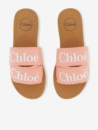 Chloé Girls Logo Sliders