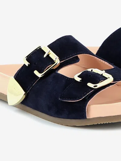 Chloé Girls Suede Sandals