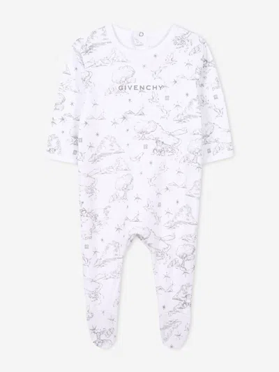 Givenchy Baby Toile De Jouy Babygrow Set