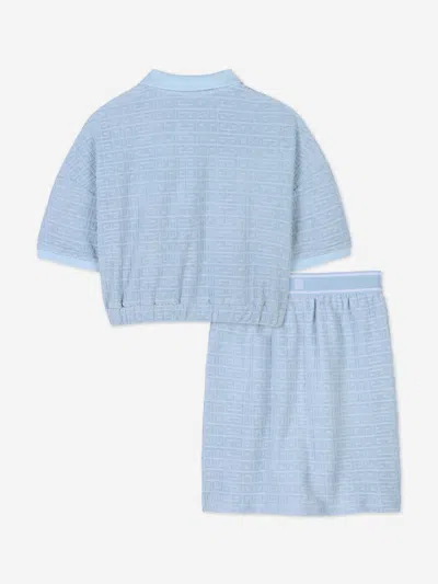 Givenchy 4g Skirt Set In Blue