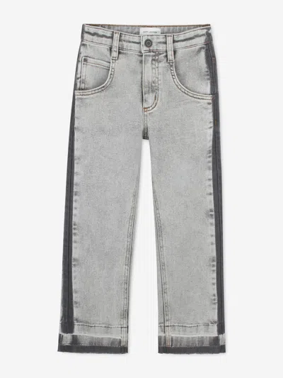 Marc Jacobs Boys Logo Pocket Jeans In Blue