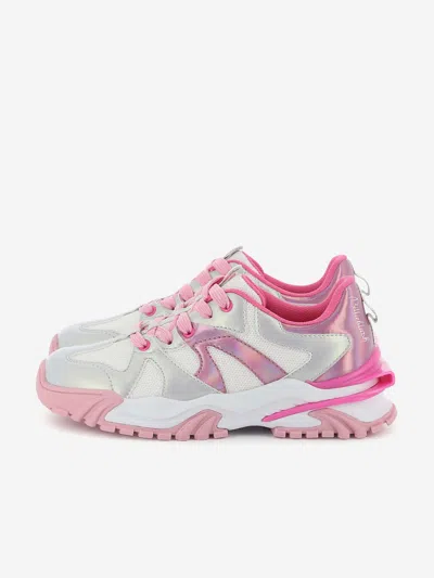 Billieblush Girls Iridescent Athletic Trainers In Multi