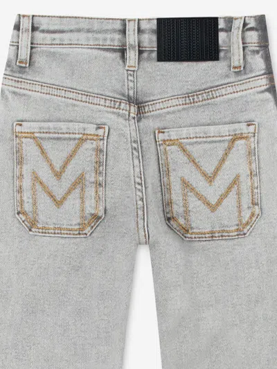 Marc Jacobs Boys Logo Pocket Jeans In Blue