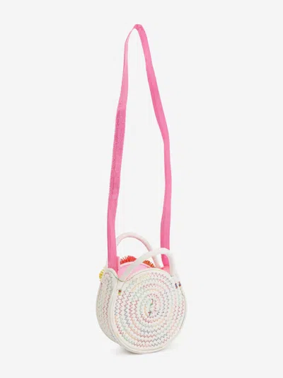 Billieblush Girls Glitter And Pom Pom Bag