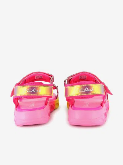 Billieblush Girls Iridescent Sandals In Multi