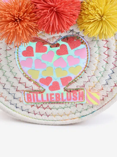 Billieblush Girls Glitter And Pom Pom Bag