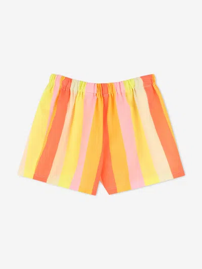 Billieblush Sun T-shirt And Shorts Set In Yellow