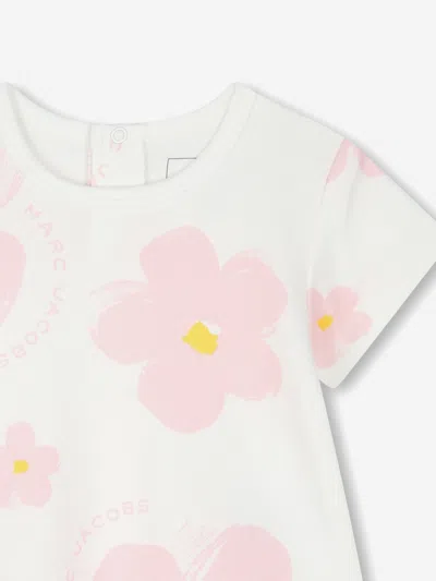Marc Jacobs Baby Girls Daisy Print Dress In Pink