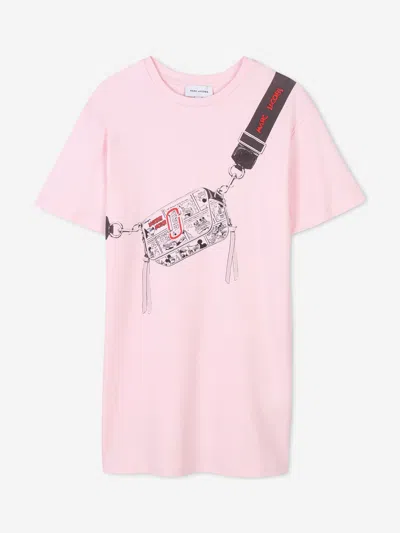 Marc Jacobs X Disney Graphic-print T-shirt Dress In Pink