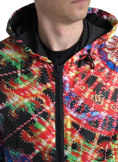 Dolce & Gabbana Luminaire-print Lightweight Jacket In Multi