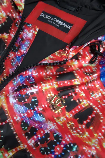 Dolce & Gabbana Luminaire-print Lightweight Jacket In Multi