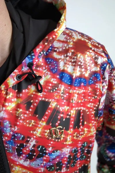 Dolce & Gabbana Luminaire-print Lightweight Jacket In Multi