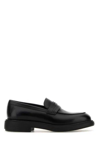 Ferragamo Loafers In Black
