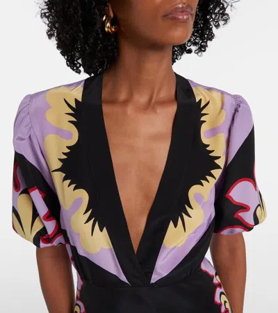 La Doublej La Double J Floral Patterned Dress In Multi