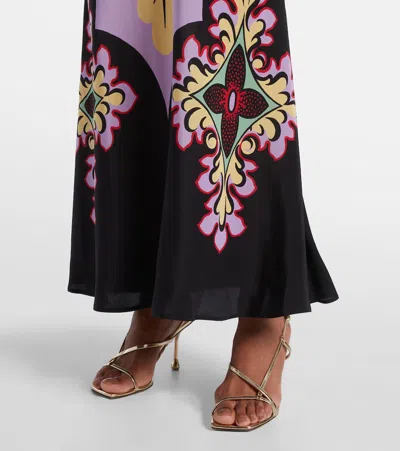 La Doublej La Double J Floral Patterned Dress In Multi