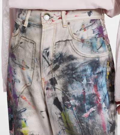 Acne Studios Baggy Fit Jeans 1981 In White