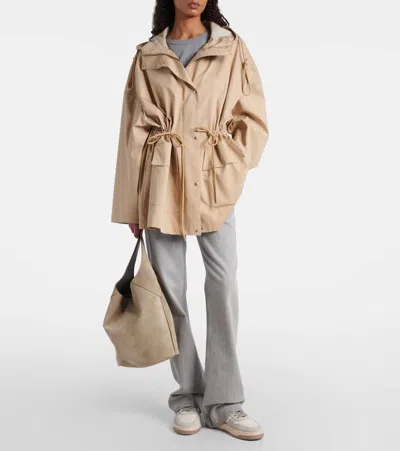 Hogan Sneakers With Perforated Toe Box And Contrasting Accents In Gray