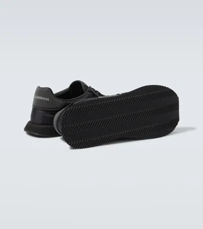 Dolce & Gabbana Dolce&gabbana Men Aria Dg Runner Sneakers In Black