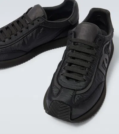 Dolce & Gabbana Dolce&gabbana Men Aria Dg Runner Sneakers In Black