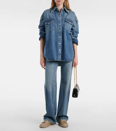 Dolce & Gabbana Sneaker With Embroidery In Neutral