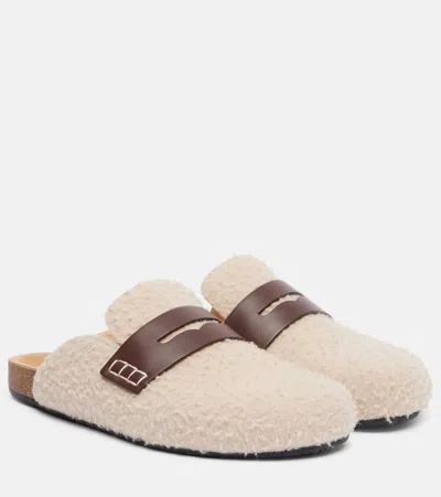 Jw Anderson J. W. Anderson Felt Loafer W In Neutral