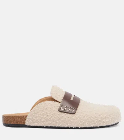 Jw Anderson J. W. Anderson Felt Loafer W In Neutral