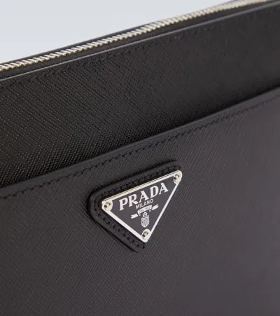 Prada Saffiano Leather Pouch