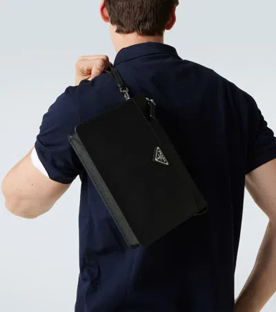 Prada Saffiano Leather Pouch
