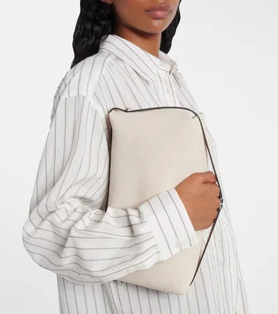 Totême Suede Clutch