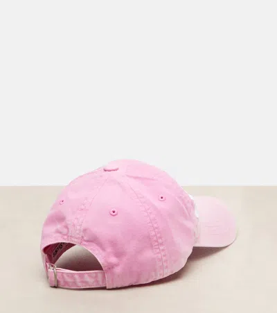 LOGO棉质斜纹布棒球帽