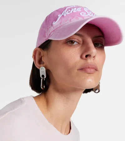 LOGO棉质斜纹布棒球帽