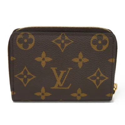 Pre-owned Louis Vuitton Black Brown Marron Monogram Reverse Noir Monogram Reverse Leather Wallet (bi-fold) (pr